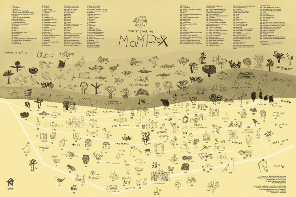 Mapa Mompox