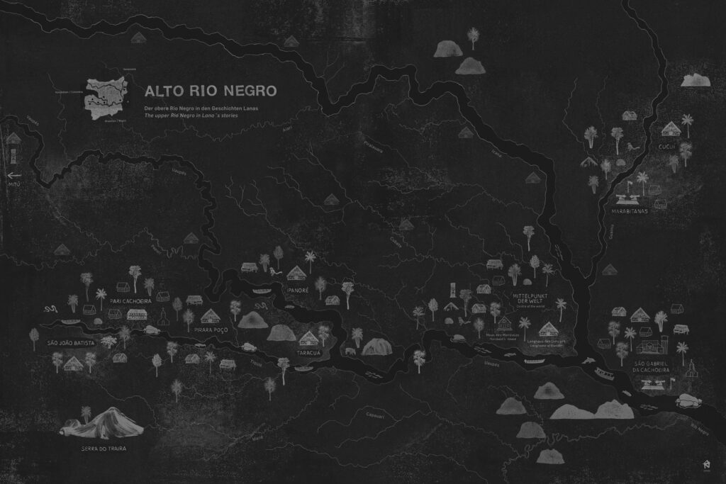 Mapa Alto Río Negro